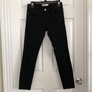 Trafaluc Denim by Zara size 6 black skinny jeans